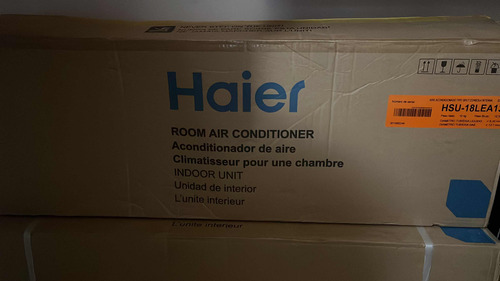 Aire Acondicionado Haier Nuevo 18000 Btu Hsu-18lea13-m