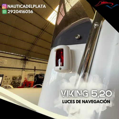 Semirrigido Gomón Viking 5,20 Con Motor Mercury 60 Elpt 4t