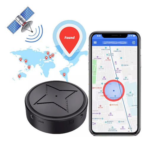 Mini Rastreador Gps Para Vehículos, Animales Ídosos Y Niños