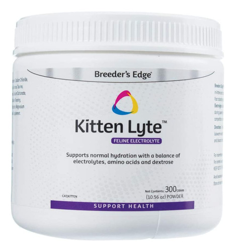 Breeder's Edge Kitten Lyte - Suplemento De Electrolito Felin