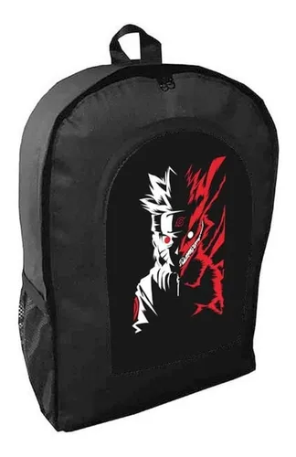 comprar Mochila Negra  Naruto Shippuden Adulto \u002F Escolar W7