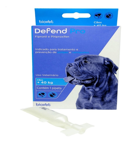 Kit 2 Defend Pro Cães (acima 40kg) - Biovet