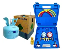 Comprar Kit Carga Aire Acondiconado Automotor R-134 X3.4 + Acoples