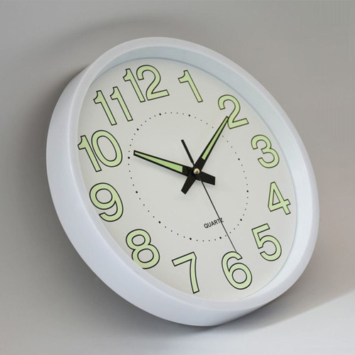 Imagen 5 de 10 de Reloj De Pared, 12 In 30 Cm Moderno Luminoso Digital Reloj