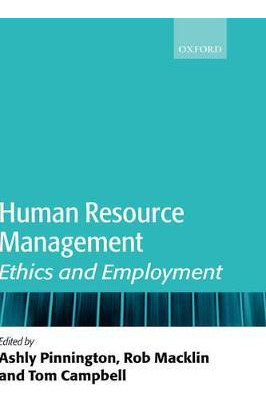 Libro Human Resource Management - Ashly H. Pinnington