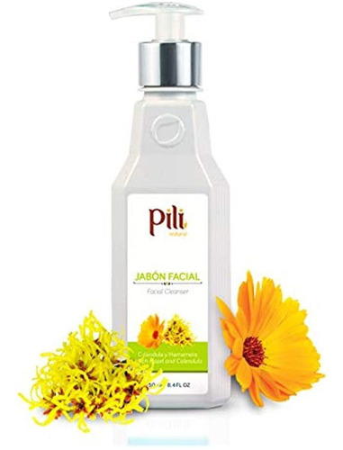 Pili Natural Limpiador Facial Con Hamamelis Y Calendula Lim