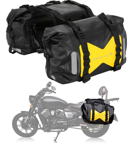 Innoglow Alforjas Para Motocicleta, Impermeables, 500d, Cier