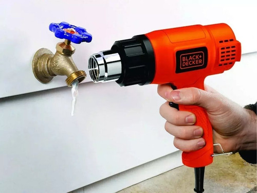Imagen 2 de 6 de Pistola Aire Caliente Back & Decker 1500w C/caja Hg1500-ar