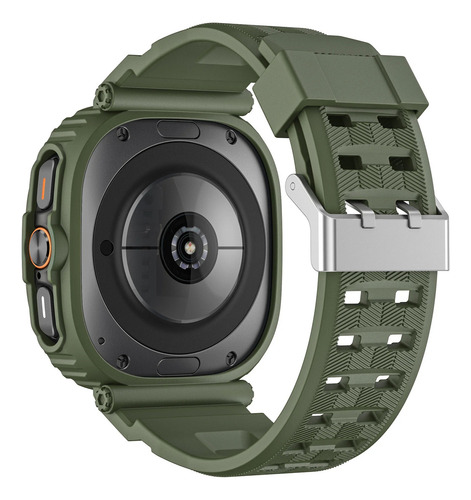 Capa De Tpu E Alça Para Samsung Galaxy Watch 7 Ultra Cor