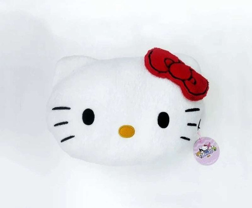 Almohadón Hello Kitty Grande Bordado Sanrio Oficial