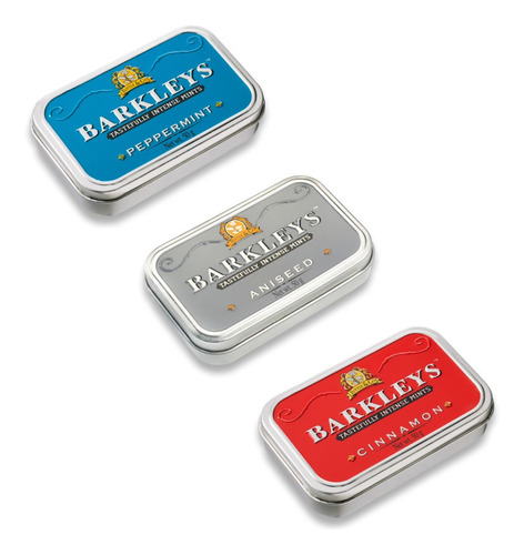 Kit 3 Bala Barkleys 50 Gramas Diversos Sabores