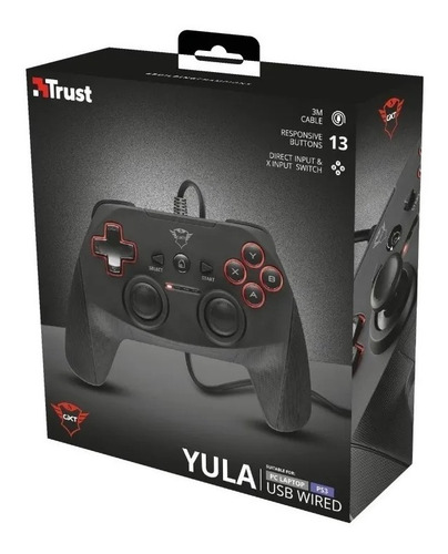 Joystick Ps3 Gxt 540 Yula Original Trust Pc Usb - 20712