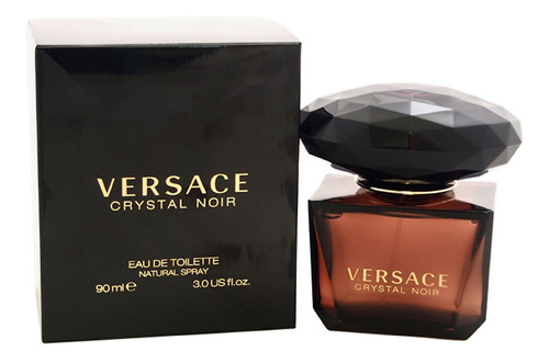 Versace Crystal Noir By Versace For Women - 3 Oz Edt Spray