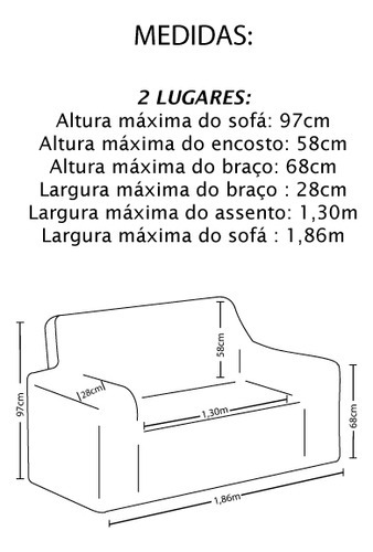 Capa De Sofá 2 Lugares Coladinha Malha Gel Cor Vinho