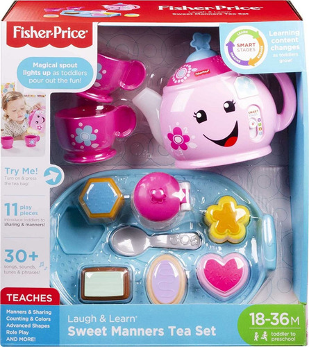 Imagen 1 de 7 de Juego De Te Con Luces Y Sonidos Fisher Price
