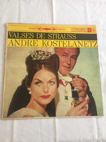 Andre Kostelanetz Valses De Strauss Disco Vinilo Lp