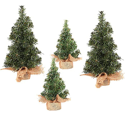 Feixi Jylucky 4pack Tabletop Mini Christmas Tree, 7.87/11.81