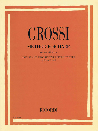 Metodo Para Arpa: Con 65 Pequenos Estudios Faciles Y Progres
