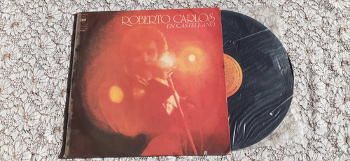 Roberto Carlos En Castellano Promo 1977 Argentina Vinilo Vg