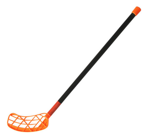 Hockey Stick Floor Ball Ball Player Player Longitud Naranja