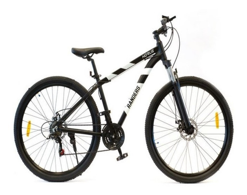 Bicicleta Mountain Bike Rodado 29 Negra Talle M Mundo Gym