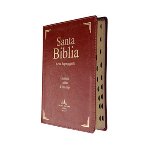 Biblia Reina Valera 1960 Letra Supergigante Marron