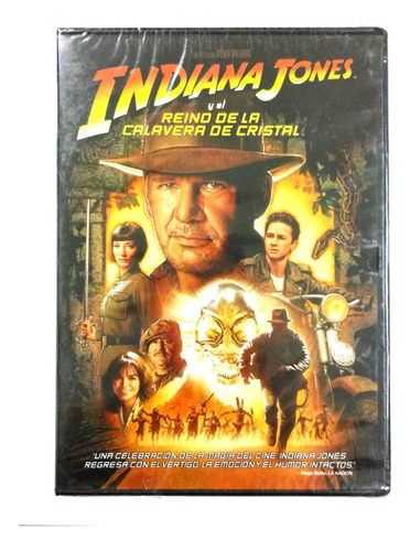 Indiana Jones Y El Reino De La Clavera De Cristal Dvd 