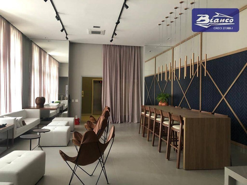 Imagem 10 de 24 de Apartamento Compacto 39m2 Com Sacada ,andar Alto, 1 Vaga. - Ap4840