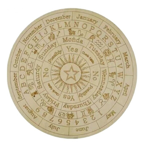 Imagen 4 de 5 de Tablero De Péndulo + Péndulo Amatista