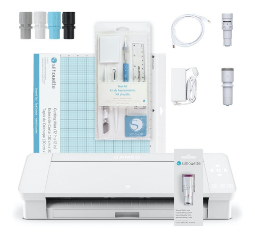 Imagen 1 de 1 de Combo Silhouette Cameo 4 Sistema Completo