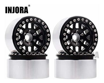 Injora 1,9 Trx4 Beadlock Ruedas Para Rc Rock Crawler Axial T