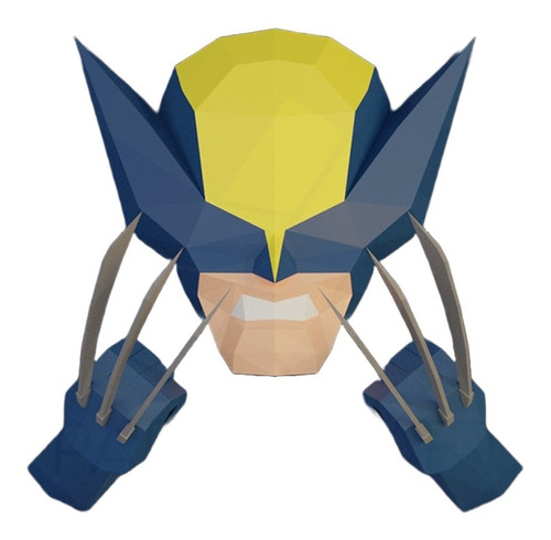 Wolverine Marvel Para Armar Papercraft (formato Pdf)