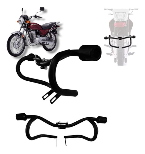  Slider Defensa Motocicleta Honda Cgl 125 Tool