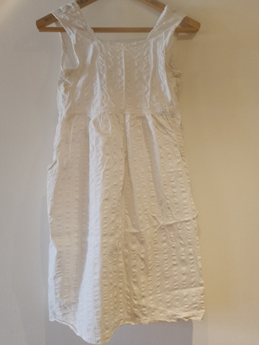 Vestido Blanco De Nena Talle 12 
