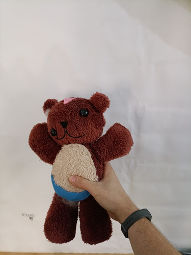 Peluche Bobo Sr Burns Los Simpsons 32 Cmts Homero Bart Marrón Oscuro