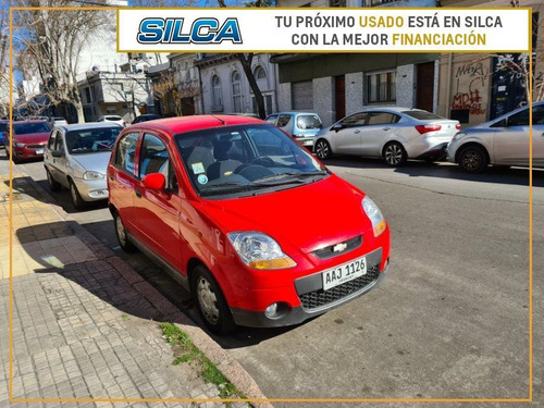 Chevrolet Spark Ls 2013 Rojo 5 Puertas