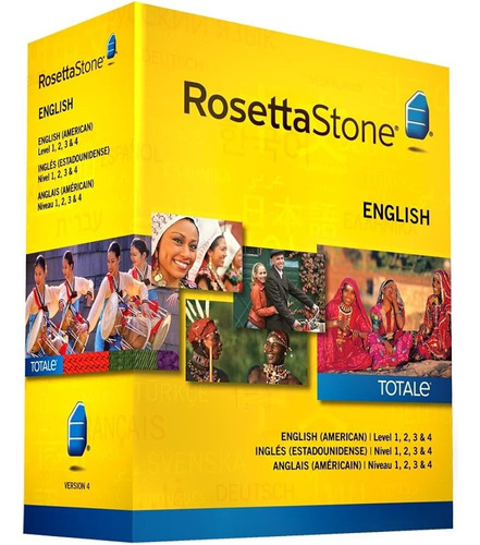 Rosetta Stone Inglés Americano, Francés, Portugueses,coreano