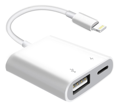 [certificado Mfi De Apple] Adaptador De Camara Lightning A U