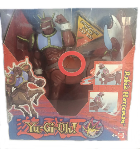 Figura Yu Gi Oh , Rabid Horseman 2003 Sellado Caja