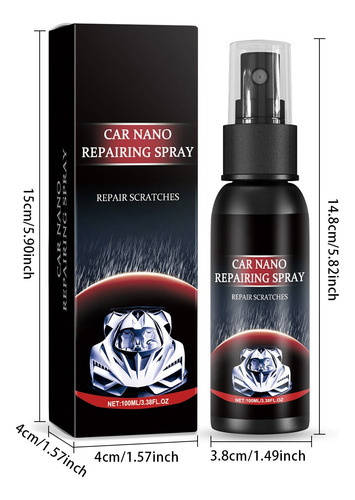 Spray Reparador Creativo Para Automóviles De Vidrio Superhid