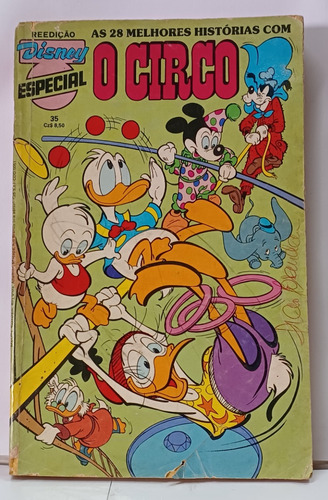 Gibi Disney Especial O Circo Nº 35 Reedição - 1986