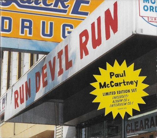 2 Cd Paul Mccartney - Run Devil Run - Edicion Limitada