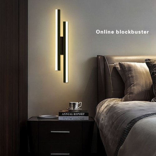 Lámpara De Noche, Lámpara De Pared Minimalista, Lámpara De T