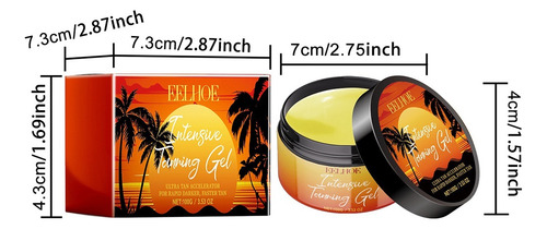Lc Tratamiento Bronceador Gel Bronceador Bronceador