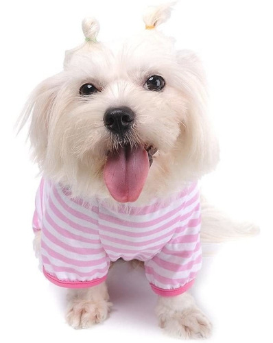 Pijamas Para Perros Y Mascotas, Mono De Camisa De Algodon S