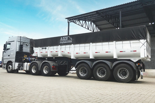 Sr Basculante 3 Eixos 30m³ Aizi 24/25