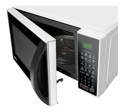 Micro-ondas Solo 30 Litros Ms3091bc Branco LG 110v