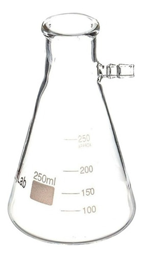 Matraz Erlenmeyer Kitizato 250 Ml De Vidrio