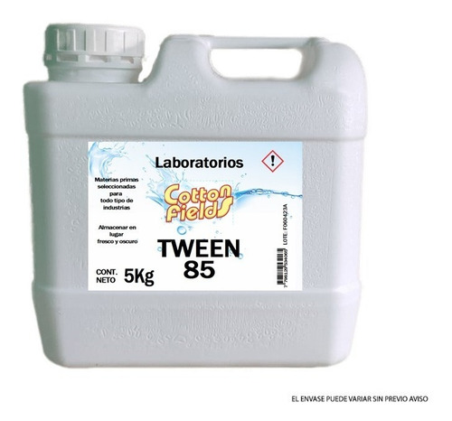 Tween 85 Emulsionante Natural Cosmetico X 10 Kg Premium