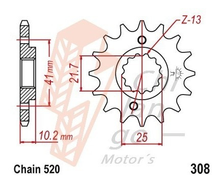 Kit De Sprockets Para Yamaha Xt660 X Super Motard 04-15